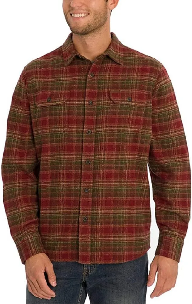 Orvis Men's Big Bear Heavy Weight Flannel