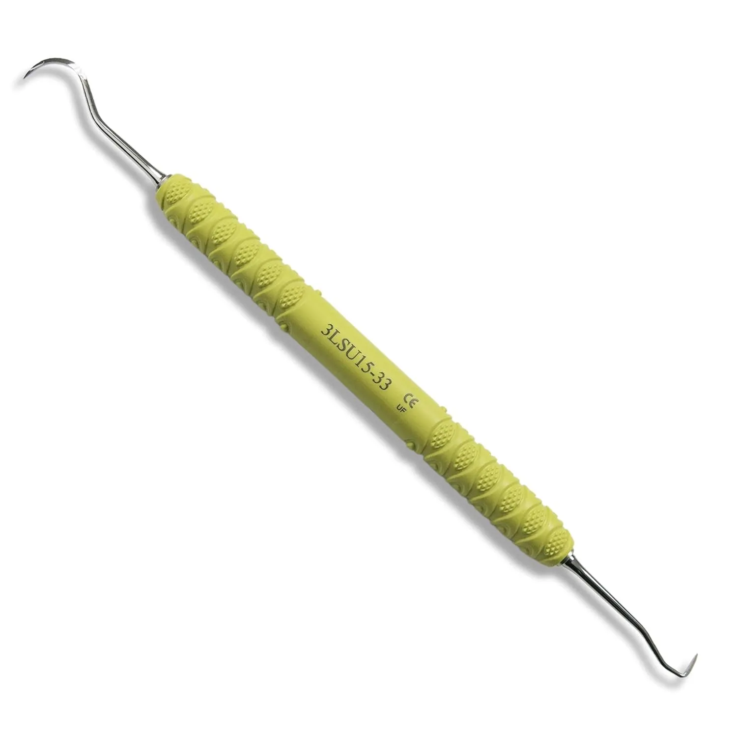 Osung Dental, Dental Sickle Scaler, Dental Scaler Universal with Plastic Handle plaque remover for teeth hard plaque remover teeth scraper for plaque [U15-33]