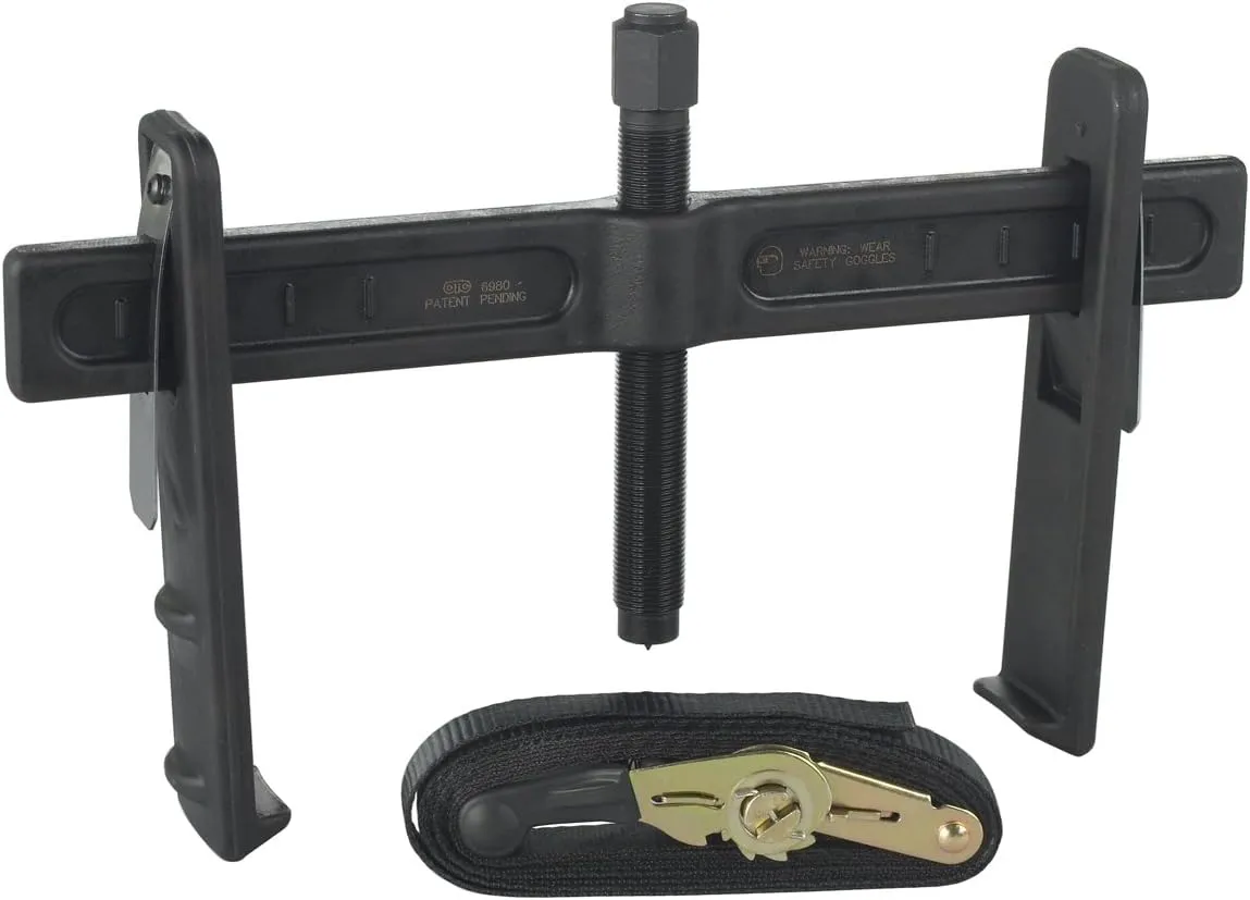 OTC 6980 Heavy Duty Brake Drum and Rotor Puller , black, biggest size