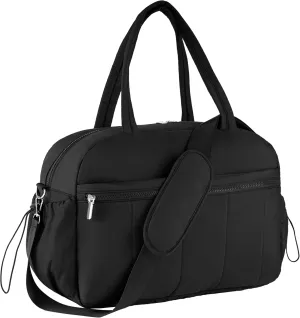 Oubagur Lightweight Duffle Bag for Travel, Gym & Weekender with Water-Resistant Wet Pocket, Carry-On Approved Personal Item Bag for Men & Women