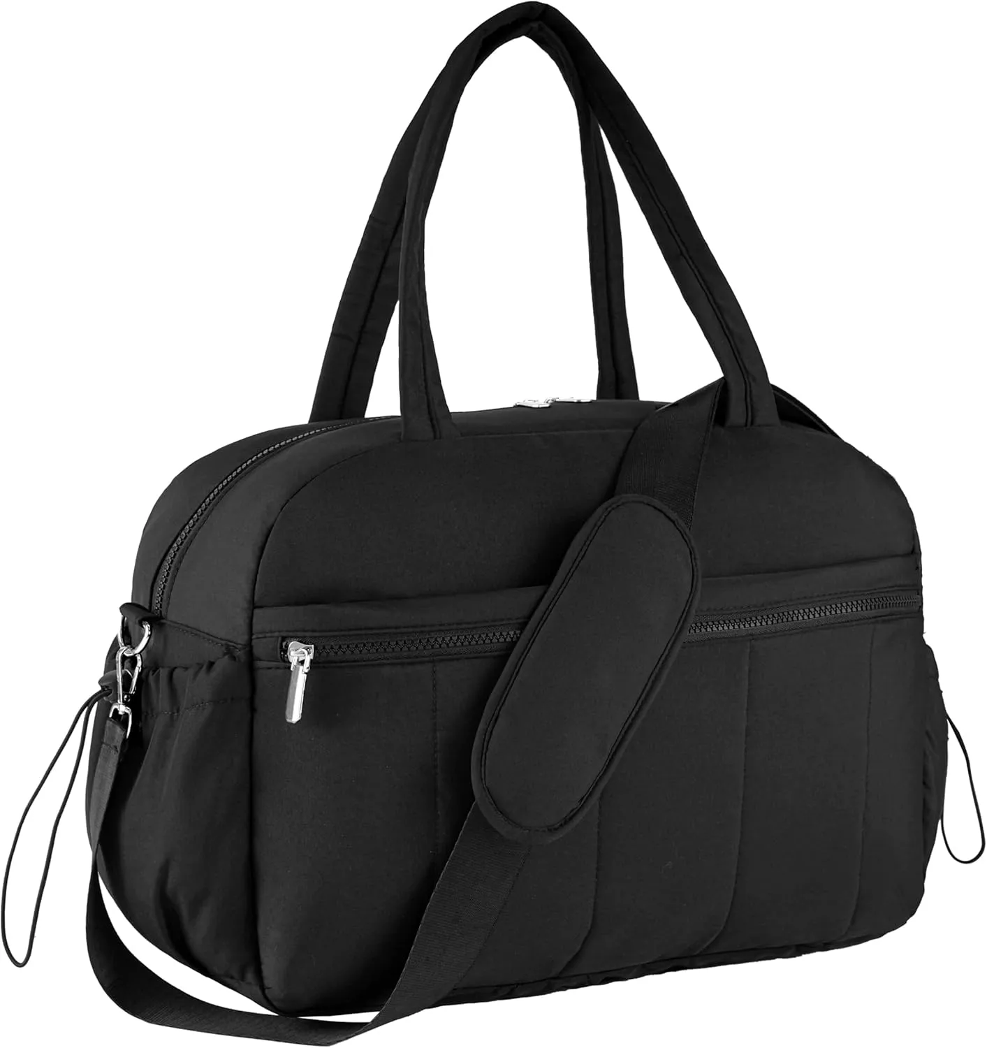 Oubagur Lightweight Duffle Bag for Travel, Gym & Weekender with Water-Resistant Wet Pocket, Carry-On Approved Personal Item Bag for Men & Women