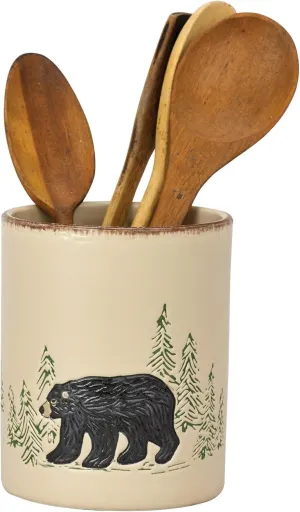 Park Designs Rustic Retreat Utensil Crock # 493-699