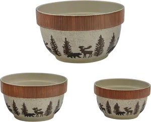 Park Designs Wilderness Trail Mixing Bowls