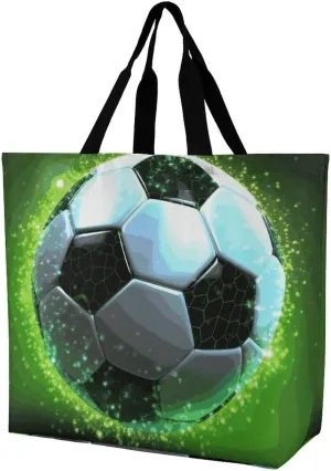 Penguin Antarctica Ice Tote Bag for Women Reusable Grocery Shoulder Bag Shopping Bags for Travel, Groceries
