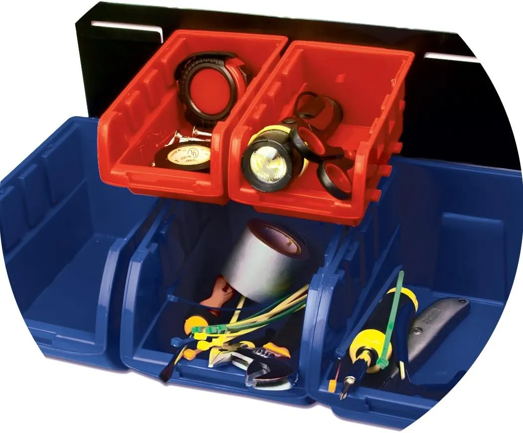 Performance Tool W5195 15pc Storage Bin Set, Great For Organizing Home, Office or Workshop