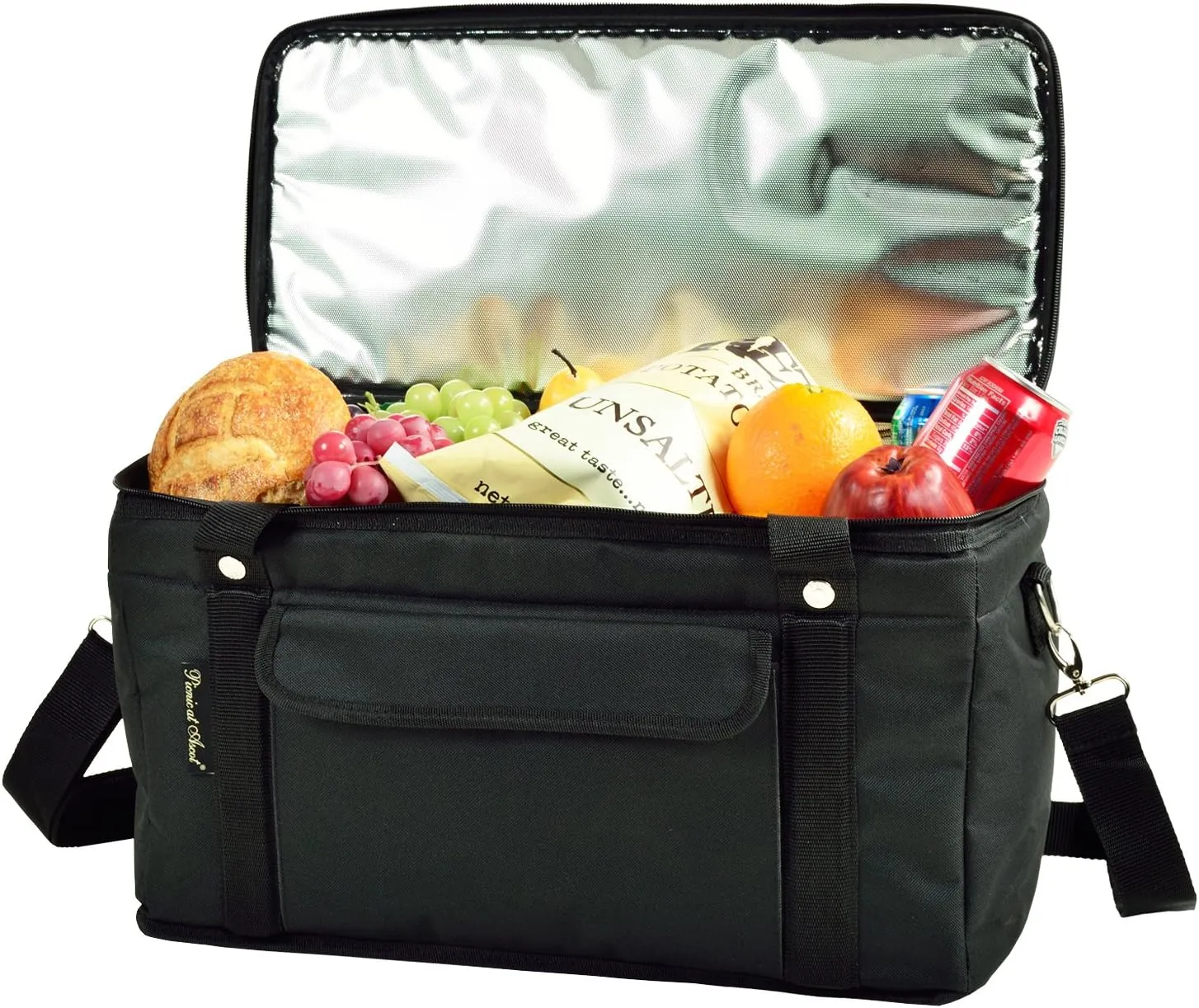 Picnic at Ascot Personalized Monogrammed 42 Can Capacity Semi Rigid Collapsible Leakproof Cooler- Designed & Quality Approved in The USA