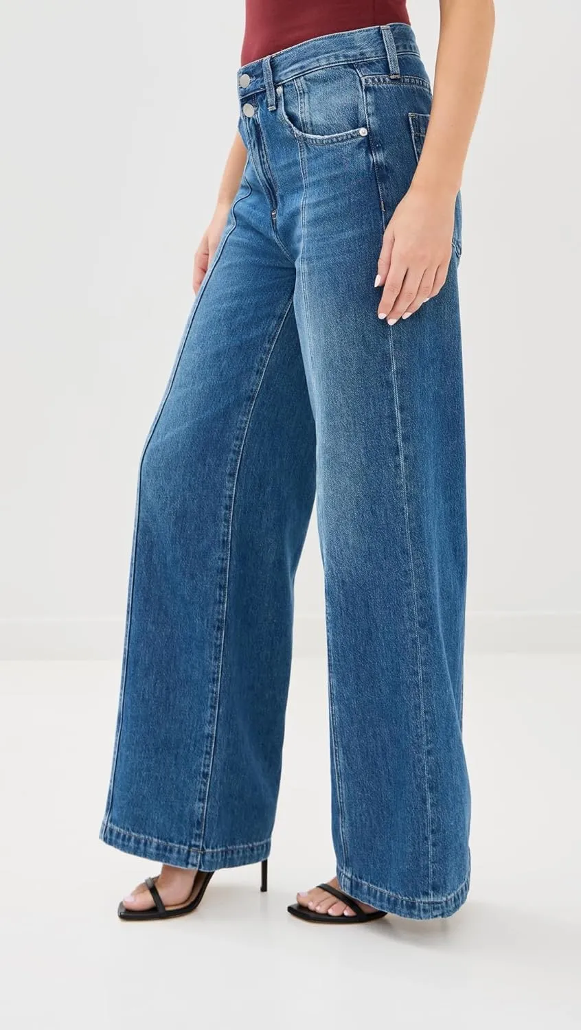 Pistola Denim Women's Jadyn Low Slung Palazzo Jeans