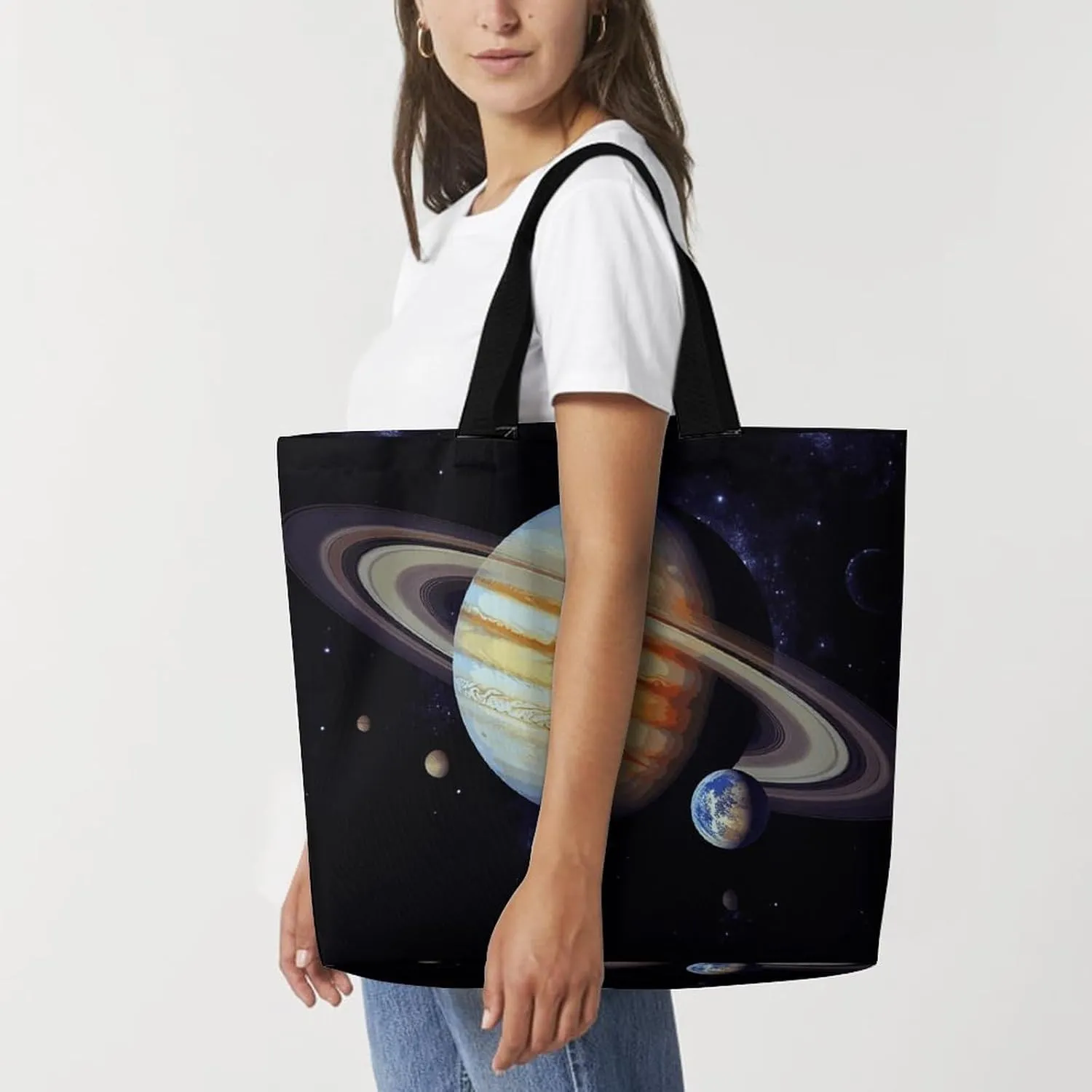 Poker Tournament Tote Bag for Women Reusable Grocery Shoulder Bags Shopping Bag for Travel, Groceries