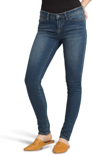 prAna Women's Petite London Jean, Antique Blue, 4 Short