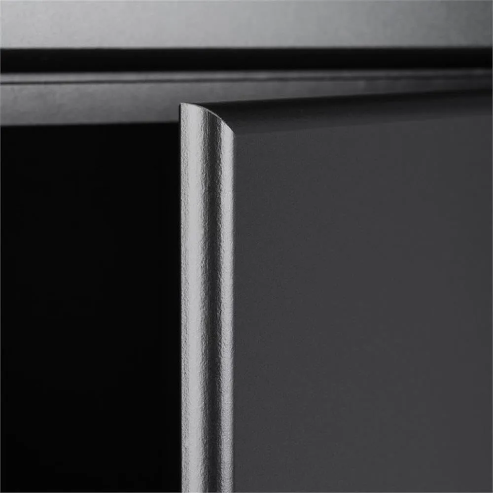 Prepac Elite Functional 2-Piece Garage Cabinets and Storage System Set H, Simplistic Garage Closet Shop Cabinets 16" D x 32" W x 89" H, Black, BRSX-1017-2M