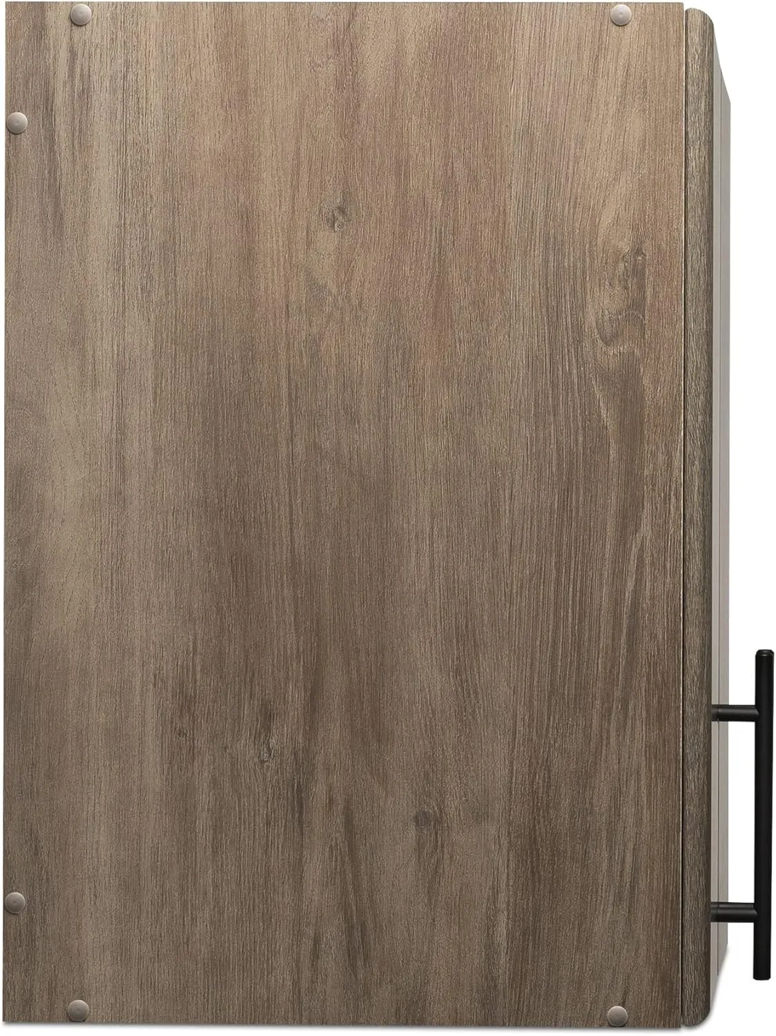 Prepac Elite Functional Wall Mount Shop Cabinet with Adjustable Shelf, Simplistic Stackable 2-Door Garage Cabinet 16" D x 32" W x 24" H, Drifted Gray, DEW-3224