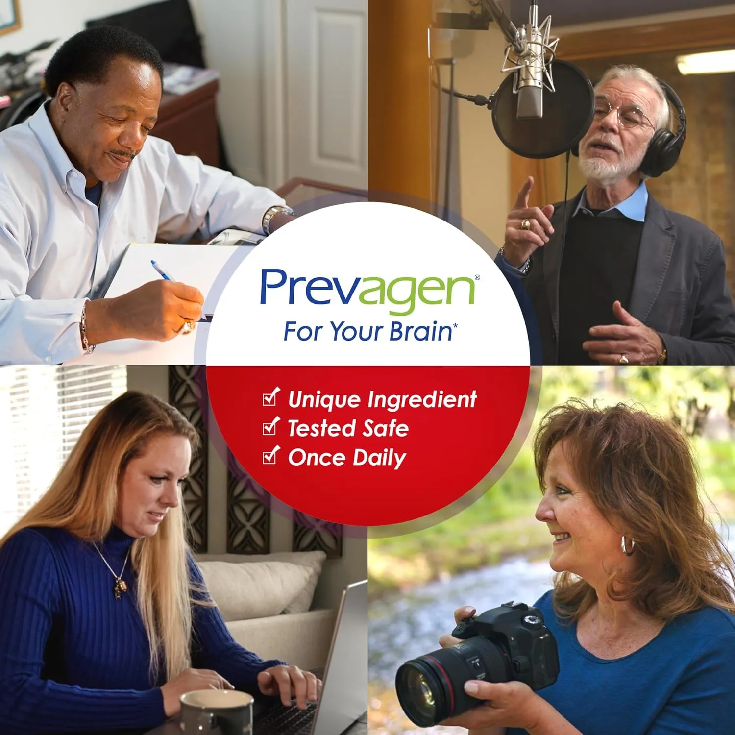 Prevagen Extra Strength 20mg, 30 Capsules |1 Pack| with Apoaequorin & Vitamin D with Attractive and Stackable Storage Box