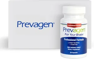 Prevagen Professional Formula 40mg, 30 Capsules |1 Pack| with Apoaequorin & Vitamin D with Attractive and Stackable Prevagen Storage Box