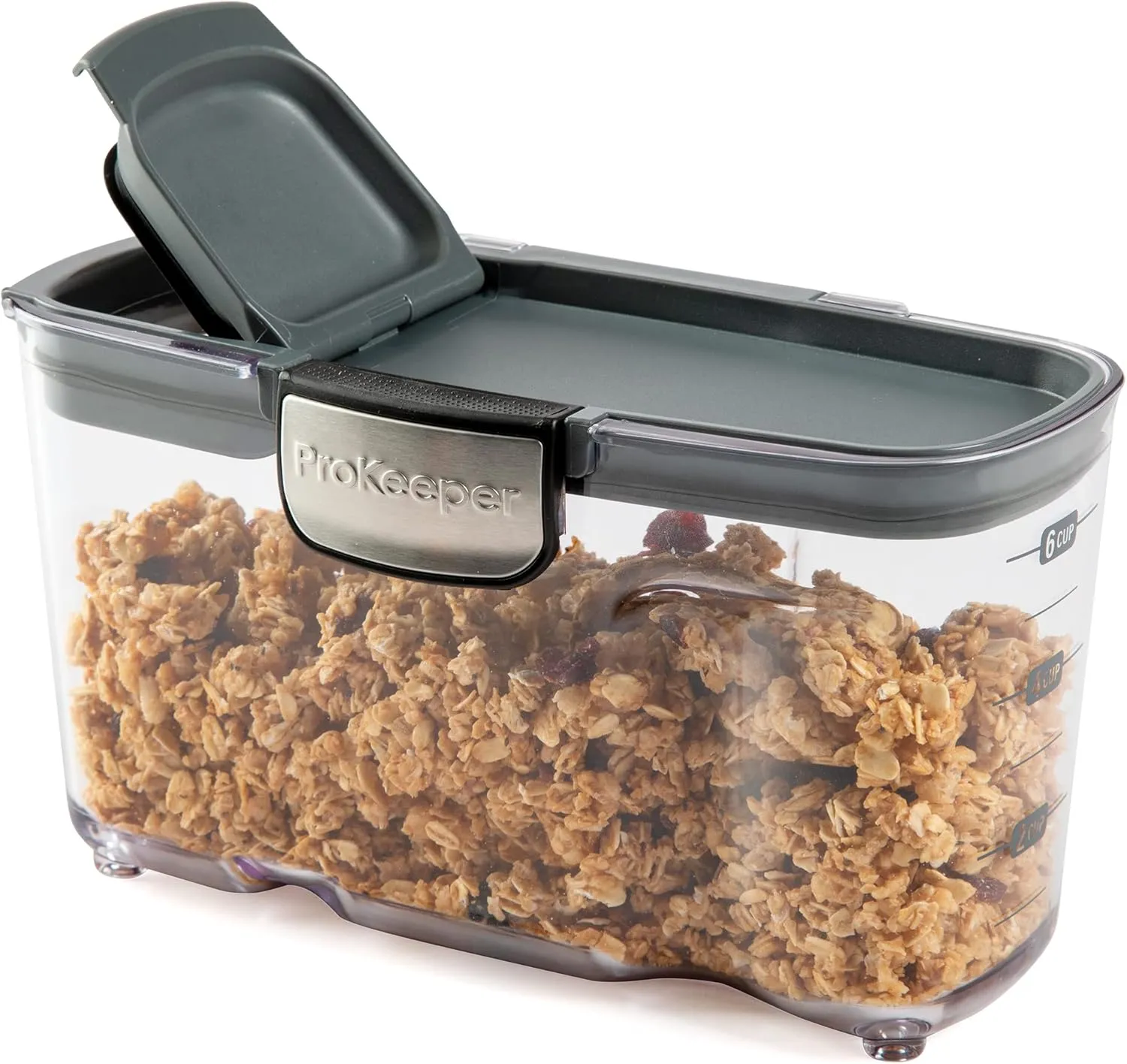 Progressive International ProKeeper  1.5-quart Small Cereal Keeper Multipurpose Airtight Stackable Food Storage Container