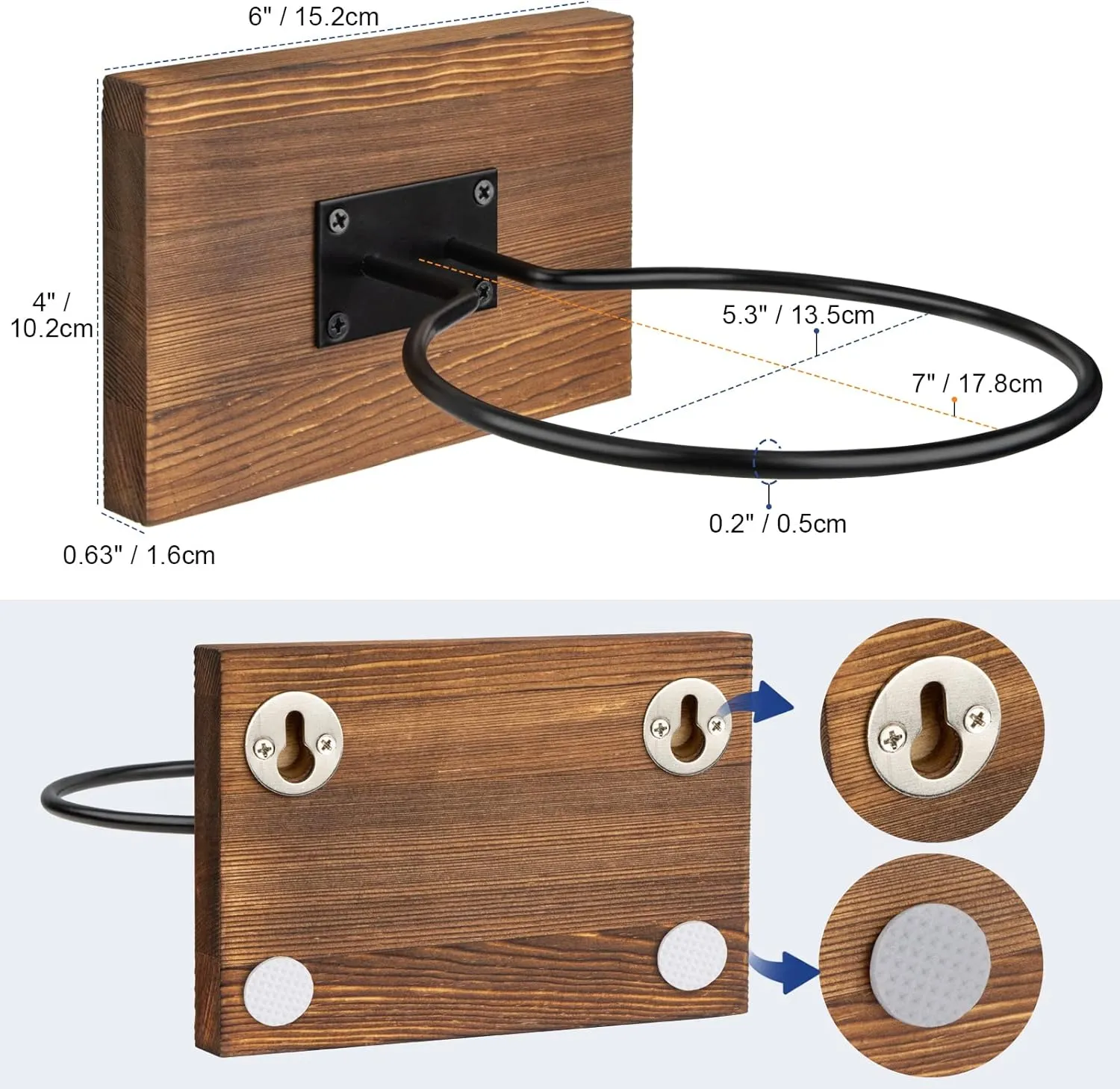 PUERSI Ball Holder Wall Mount Ball Stand Display Storage for Basketball Football Soccer Volleyball