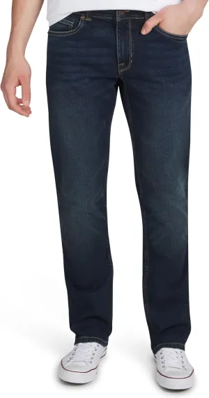 Quiksilver Men's 5 Pocket Straight Fit Stretch Waist Denim Jeans