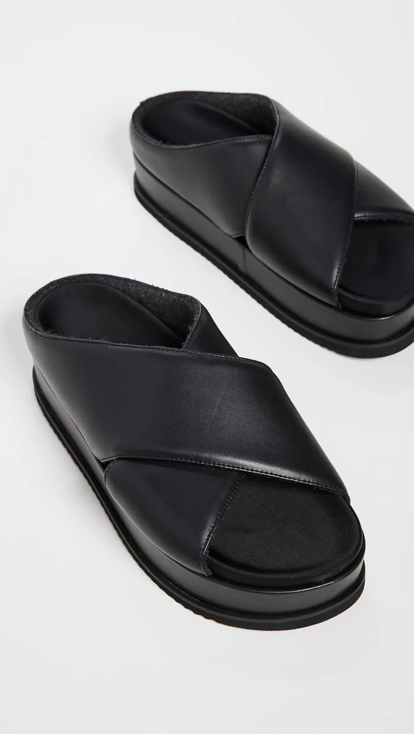 R0AM Women's Cross Stack Slides