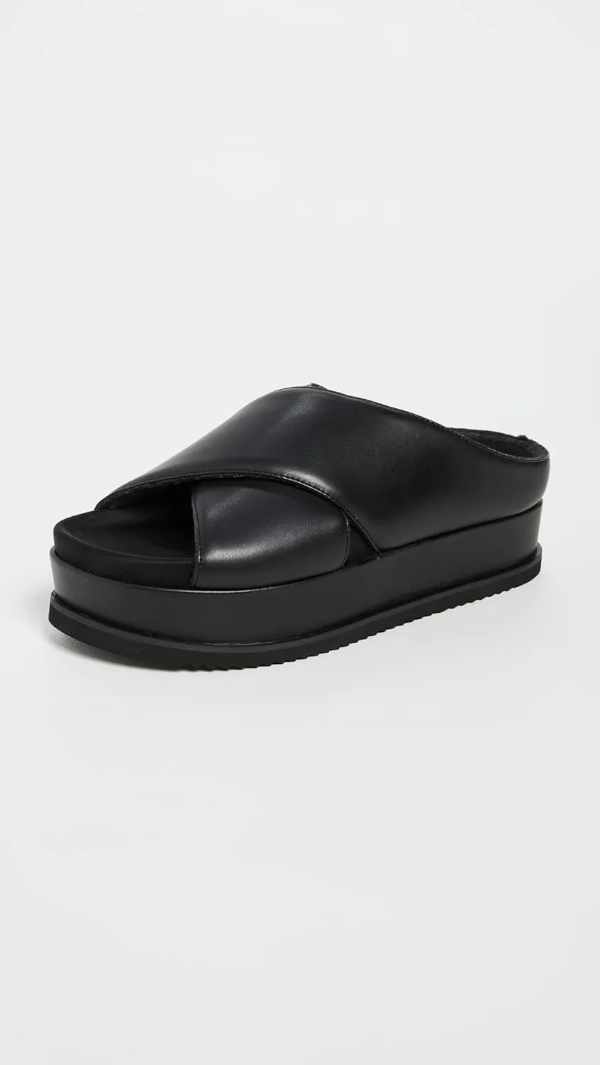 R0AM Women's Cross Stack Slides
