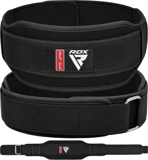 RDX Weight Lifting Belt for Men and Women, Durable EVA Foam Padding, Iron Buckle, Back Soft Support for Powerlifting, Bodybuilding and Weightlifting Gym Workout Fitness Exercise Equipment