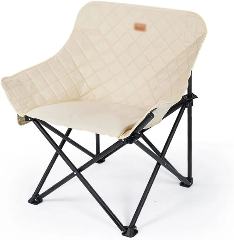 Recliner Chair,Collapsible Lightweight Camping Chairs, Extra Pocket, Portable Folding Camp Chair, High Back Compact Backpacking and Outdoor Adventure Seat, Hiking, Fishing, Picnic, Carry Bag