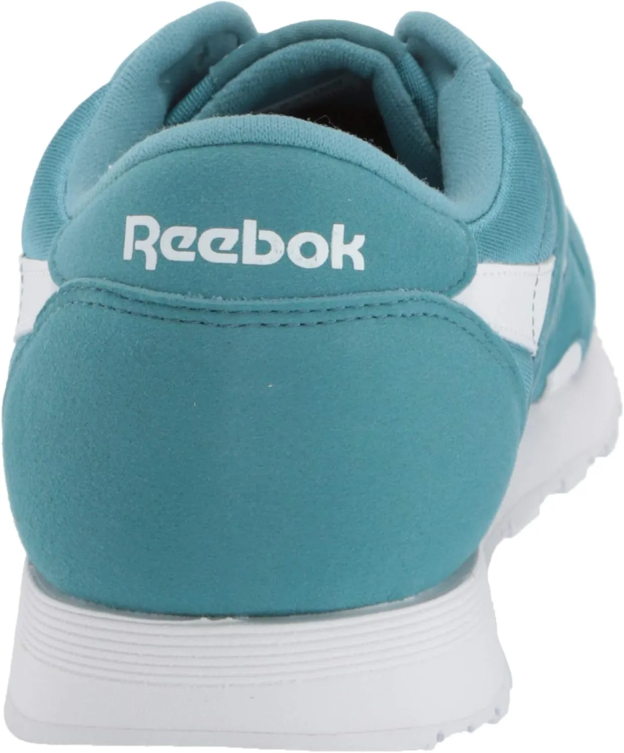 Reebok Mens Classic Cushioned Footbed Faux Leather Running & Training Shoes