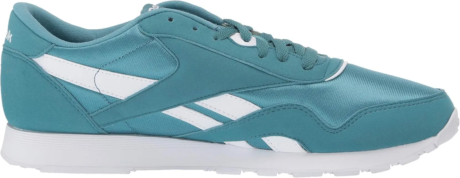 Reebok Mens Classic Cushioned Footbed Faux Leather Running & Training Shoes