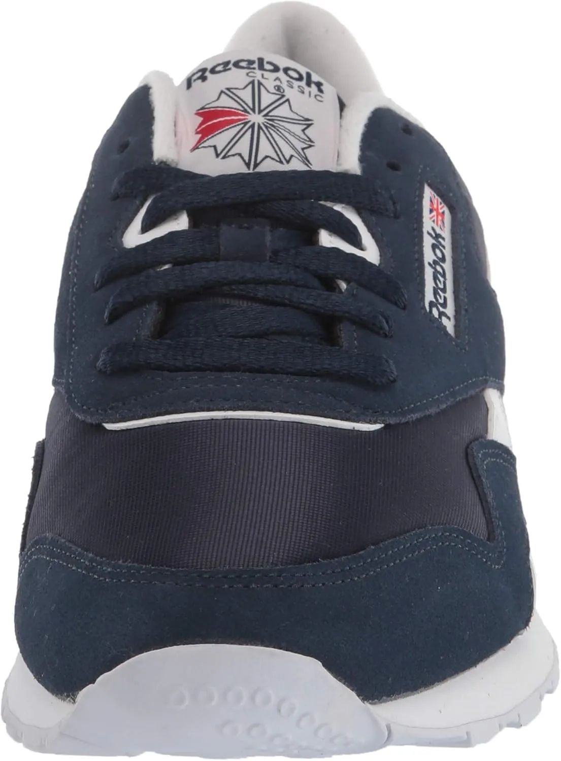 Reebok Mens Classic Cushioned Footbed Faux Leather Running & Training Shoes