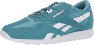 Reebok Mens Classic Cushioned Footbed Faux Leather Running & Training Shoes