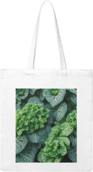 Reusable Heavy-Duty Canvas Tote Bag, Green Succulent handbag 15.75x13.87 Inch, Large Eco-Friendly Shopping Tote for Travel, Gym, Gifts, Machine Washable