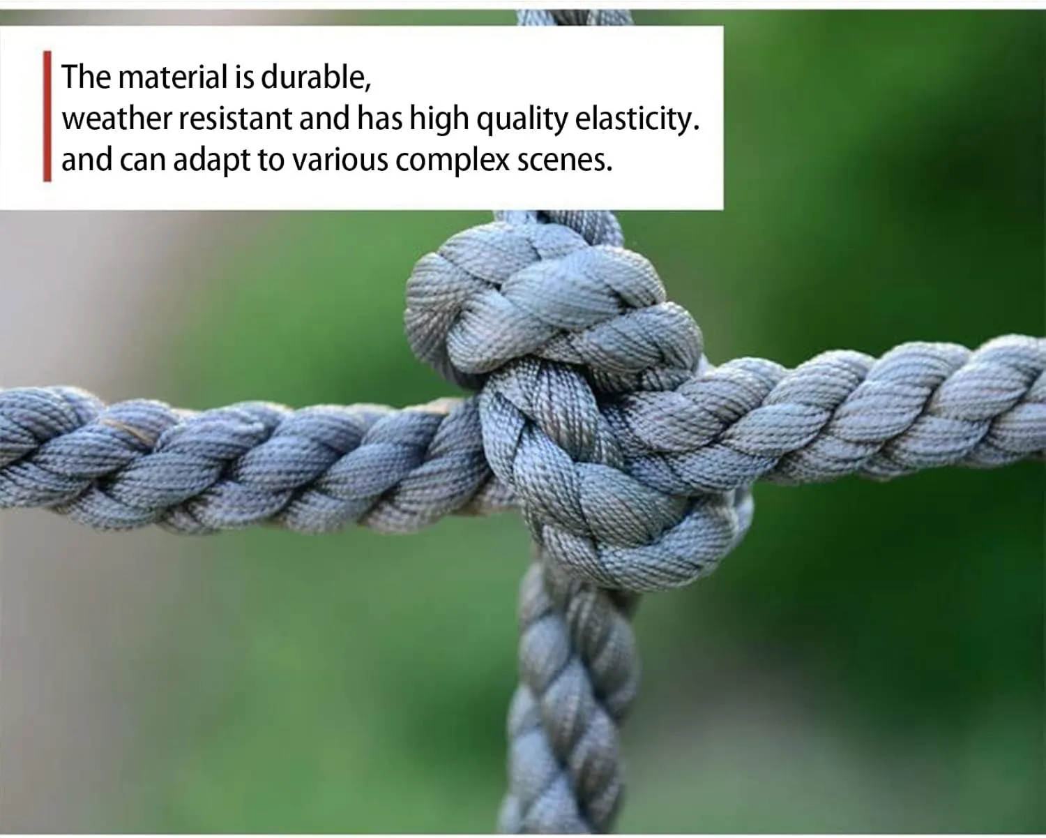 Rope Netting Heavy Duty,Climbing Cargo net,Backyard Playground net,Rope Climbing Net Ladder Adults Fitness Net,Background Wall Decorative Net Indoor partition Network.(Size:2 * 2m)