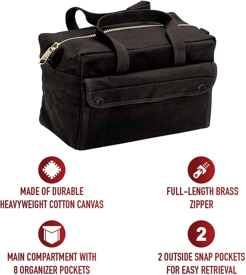 Rothco Mechanics Tool Bag with Brass Zipper