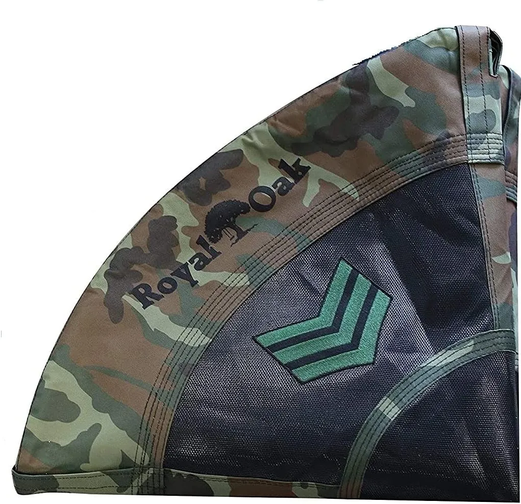 Royal Oak Replacement Fabric for 40" Saucer Tree Swings, Heavy Duty, Strong and Safe Oxford 1640D Fabric, 700 lb weight capacity (Green Camo)