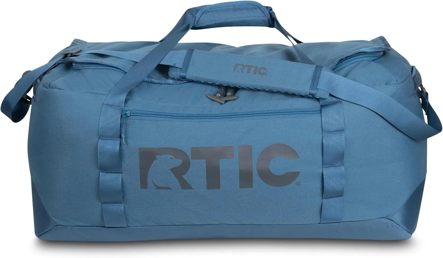 RTIC Road Trip Duffle Bag for Men and Women, Traveling Tote for Camp, Travel, Gym, Weekender, Camping, Overnight, Carry On, Sports, Spacious, Water Resistant, Large, Storm