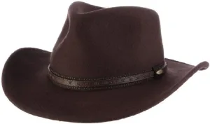 Scala Classico Men's Crushable Wool Felt Outback