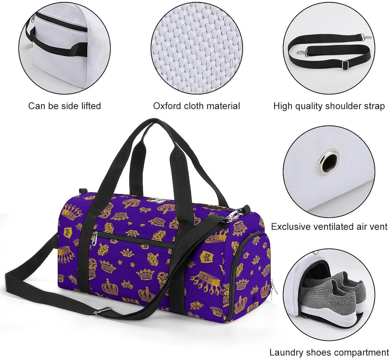 Scissors Magazine Bow Button Sewing Fitness Bag with Large Capacity Backpack And Waterproof Bag