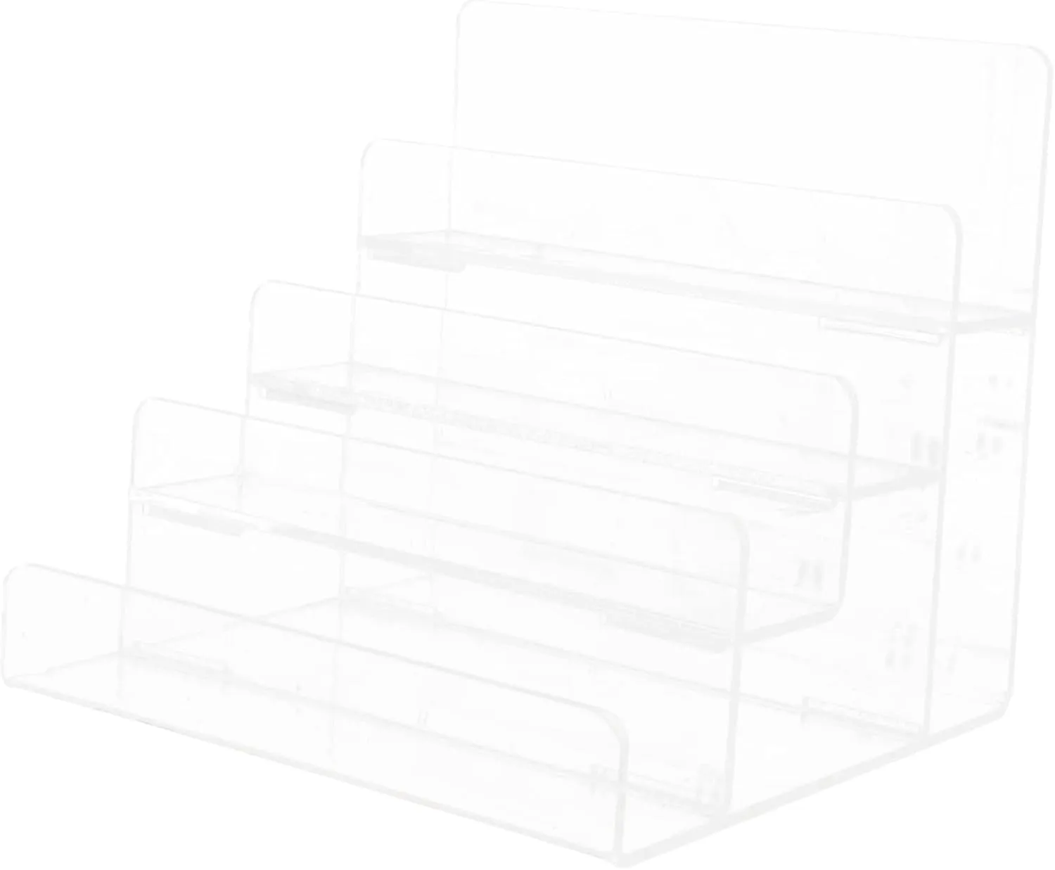 Select Purse Display Stand Acrylic Wallet Rack Ladder Display Bracket Handbag Organizer Stylish