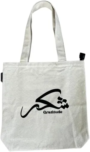 Shukar Gratitude In Arabic Calligraphy Eco-Friendly Carryall Tote Bag