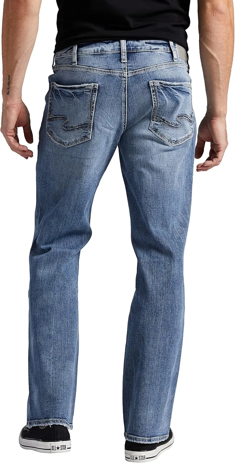 Silver Jeans Co. Men's Zac Relaxed Fit Straight Leg Jeans