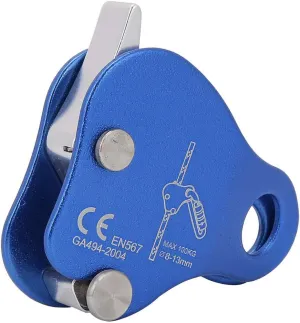 Single Pulley, Heavy Duty Aluminium Alloy Rope Block Climbing Equipment with Fine Polish Design, Suitable for 8-13mm Rope, for Climbing, Transporting