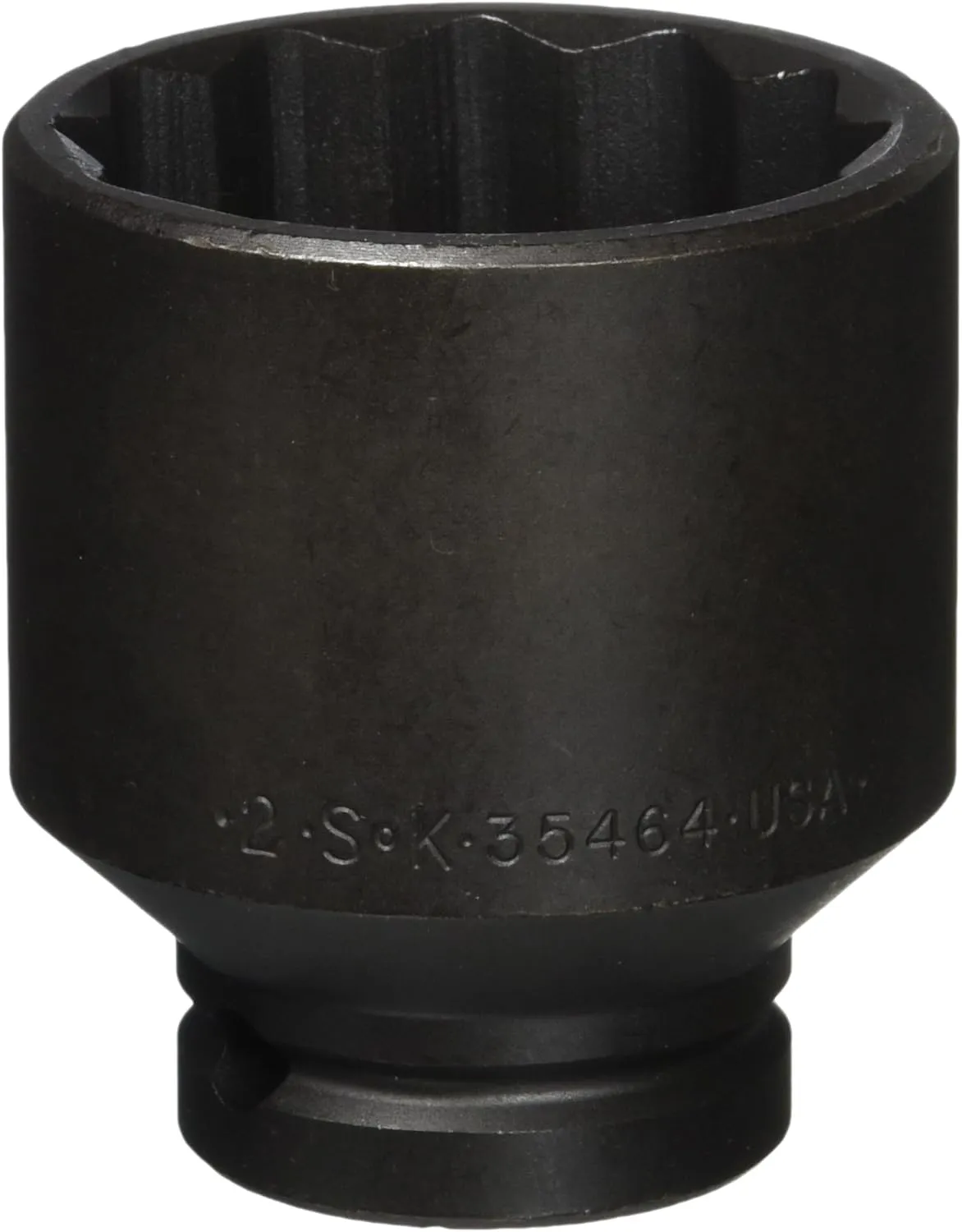 SK Hand Tool 35464 12 Point 3/4-Inch Drive Thinwall Impact Socket, 2-Inch