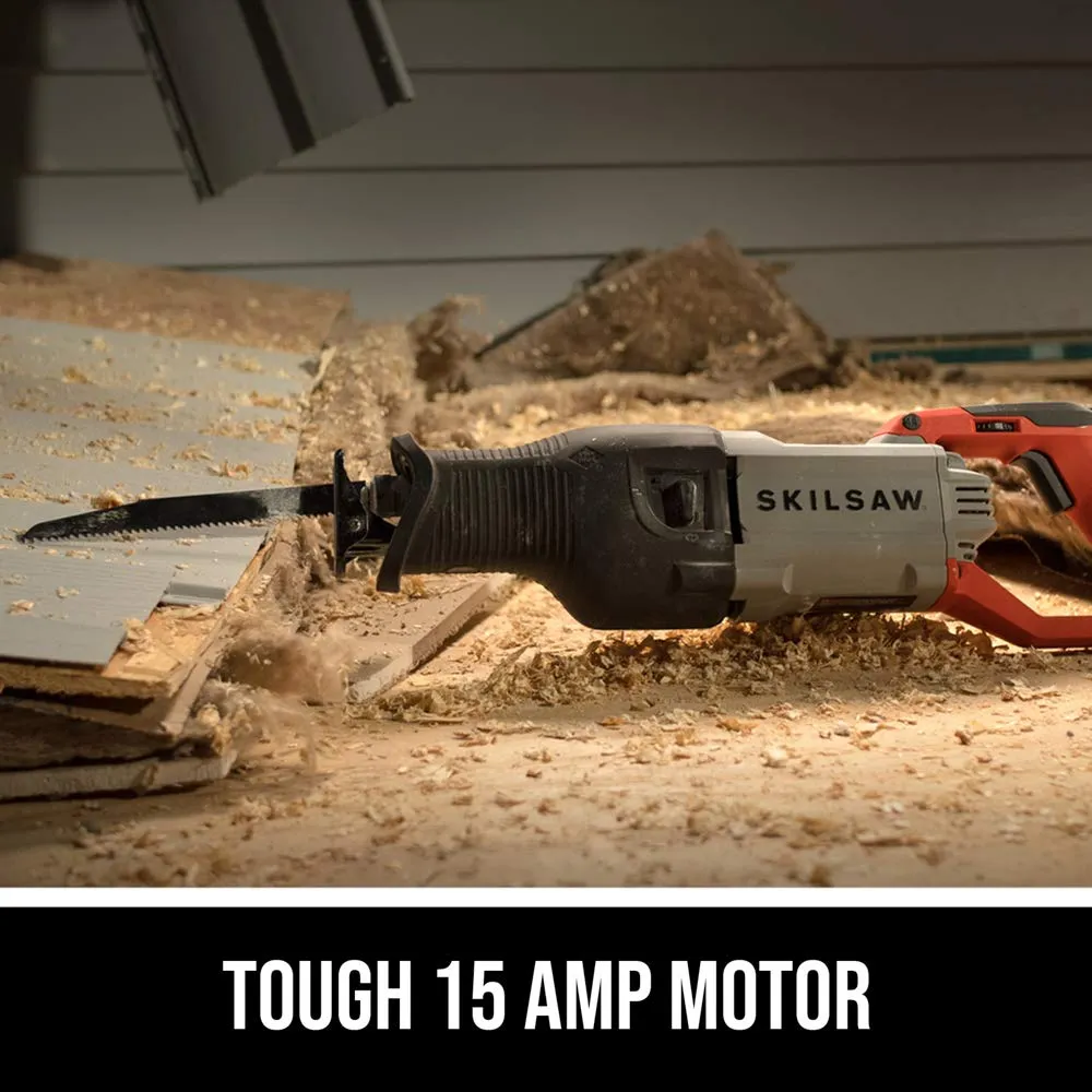 SKIL 15 Amp Heavy Duty Reciprocating Saw-SPT44-10