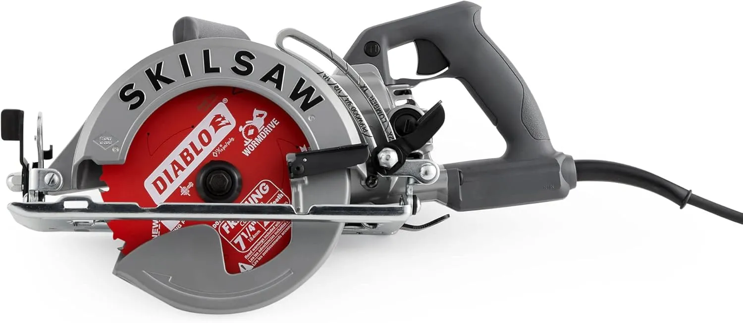 SKIL 7-1/4" Worm Drive Corded Circular Saw-SPT77W-22