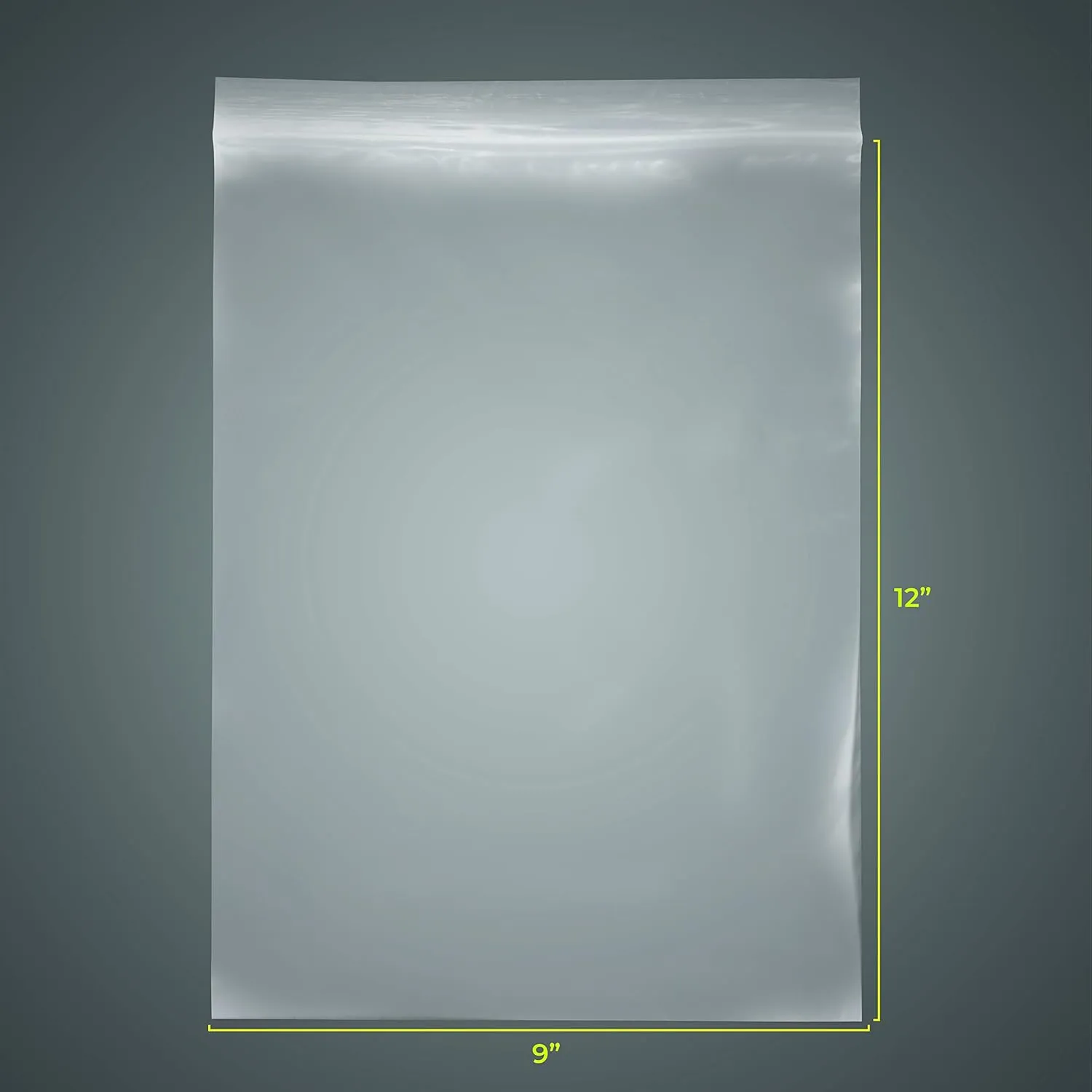 SNL Quality Zipper Lock Reclosable Clear Disposable Plastic Bags, Strong | Assorted Large Bag Sizes - 6" X9", 8" X 10", 9" X 12", 10" X 13" - 2 MIL - 400 Bags