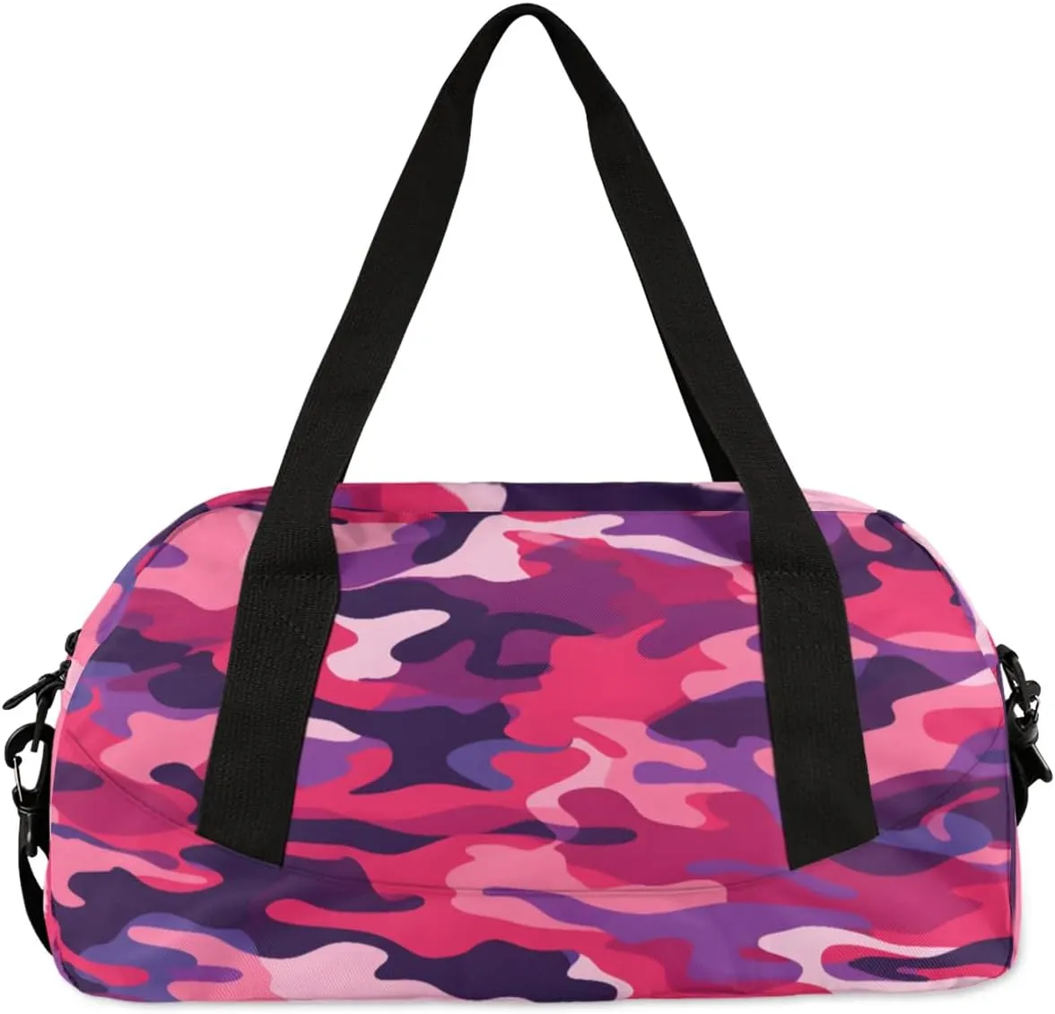 Sport Duffel Bag Camo Kids Gym Bag Weekender Overnight Bags for Boys Girls Teens Carry On Workout Travel Bag