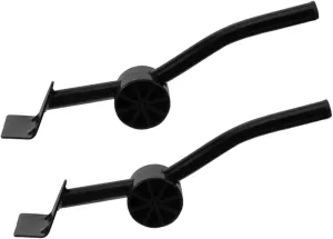 STOBAZA 2pcs Moving Crowbar Furniture Star Wrench Movers Shakers for Rug Dolly Four Washing Machine Lifter Fix Lift up Slides Moving Dolly with Lifter Tool Iron Black