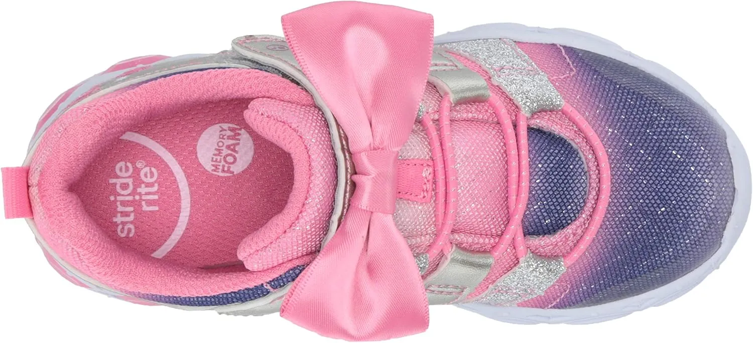 Stride Rite Girl's Katie Light-up Mesh Athletic Sneaker