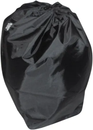 Stuff Sack, Medium Size Sleeping Bag Cover or Laundry Bag Made in USA. (Black)