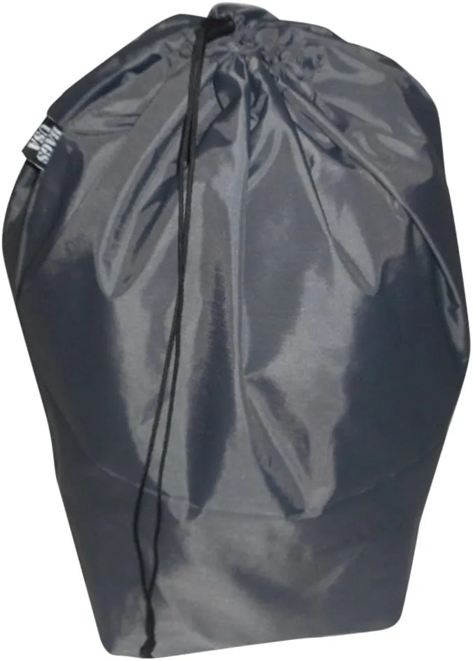 Stuff Sack, Medium Size Sleeping Bag Cover or Laundry Bag Made in USA. (Black)