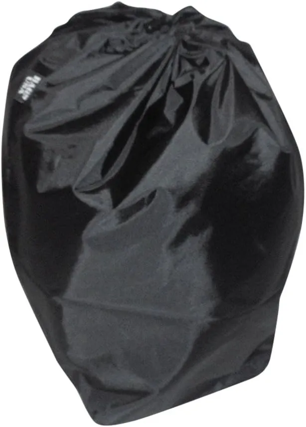 Stuff Sack, Medium Size Sleeping Bag Cover or Laundry Bag Made in USA. (Black)