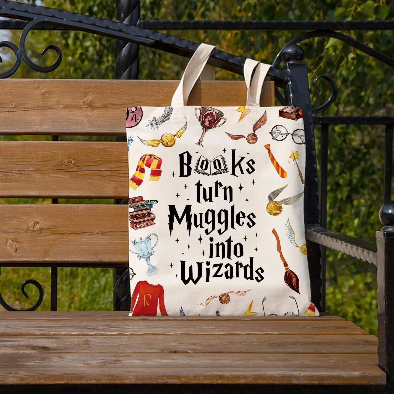 SUNFYCN The Lovers Skeleton Couple Canvas Tote Bag, Book Lovers Librarian Gifts for Women Reusable Grocery Shopping Bag